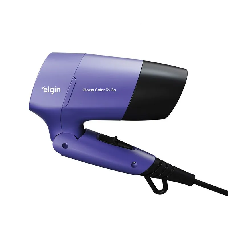 Secador Glossy Color To Go - Compacto Dobrável 1.200W Bivolt - Imagem 2