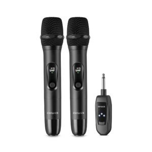 Microfone Sem Fio Aiwa AWS-MIC-01 Duplo