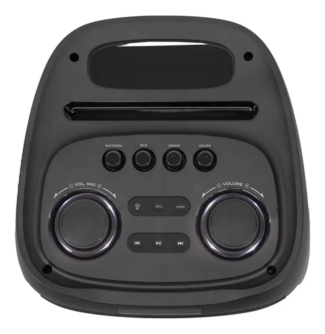 Caixa de Som Portátil Bluetooth Vibe Sound V6 Party 1000W - Imagem 2
